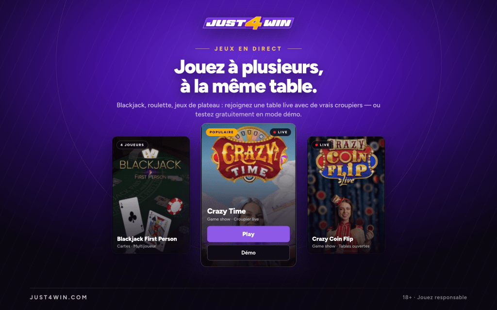 casino live Just4Win